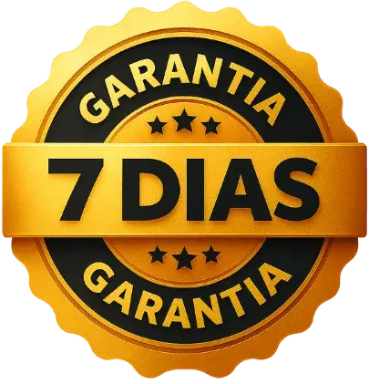 Selo de garantia de 7 dias